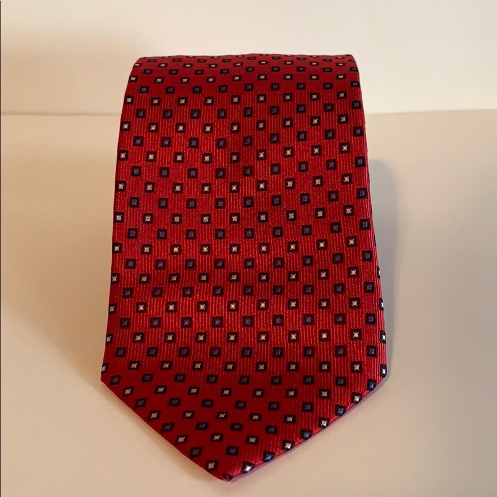 Zianetti Men’s Silk Red Necktie